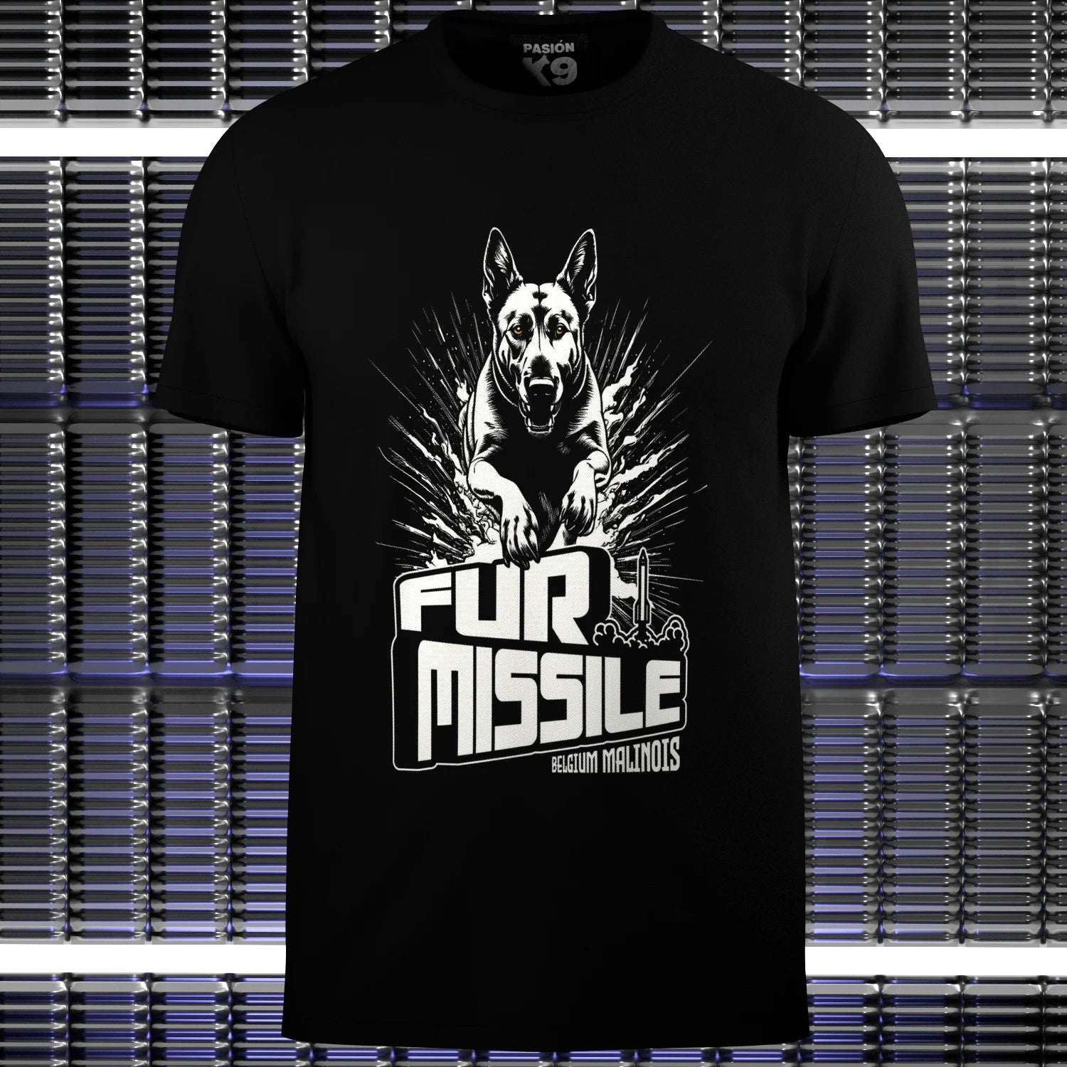 Camiseta Malinois Missile